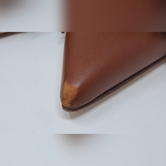 Burberry Goodall 105 Kiltie Fringe Leather Point Toe Pumps Heels 8 US 38 EU - Picture 15 of 16